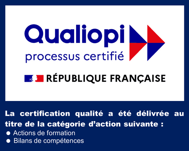 Certification Qualiopi - R\u00e9publique Fran\u00e7aise